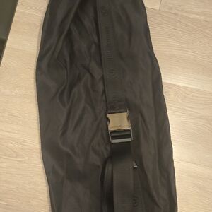 Lululemon Yoga Matt Bag with Adjustable Strap Black